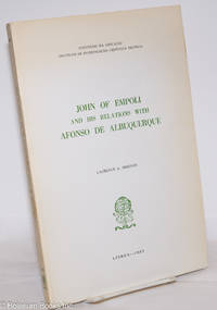 cover of John of Empoli and His Relations with Afonso de Albuquerque