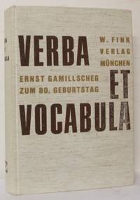 Verba et vocabula. Ernst Gamillscheg zum 80.…