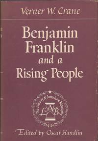 image of Benjamin Franklin and a Rising People (The Library of American Biography)