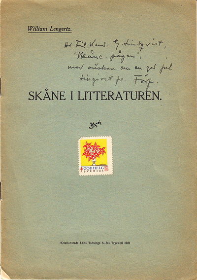 Skåne i litteraturen. Några fragmentariska,…