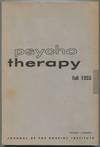 Psychotherapy: Journal of the Robbins Institute – Volume I, Number I, Fall 1955