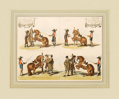 Le Cheval Seul Sans Personne Dessus Monseigneur Le Marquis Travaille Es Tant A Pied Et Le