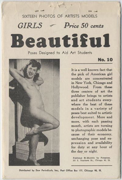 Sixteen Photos of Artists Models. Girls Beautiful Poses Designed to Aid Art Students. No. 10