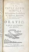 View Image 9 of 12 for . De funeribus Romanorum libri quatuor cum appendice. Accessit et Funus parasiticum Nicolai Rigaltii Inventory #30