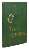 Ten Etchings: Examples of the Etched Work of Masse - Casanova - Rhead - Gravesend - Jacomb-Hood - Ballin - L'hermitte - Jacquemart - Steele - Veyrassat
