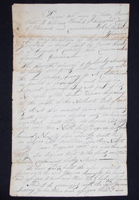 image of Handwritten Deed for part of Lot #12 in the Second Division of Sedgwick, Hancock County, Maine