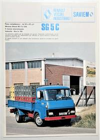 Brochure - Camion Renault Veicoli Industriali - Saviem SG 5 C - 1977