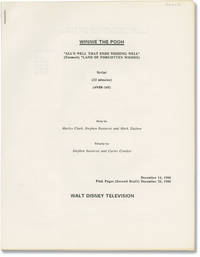 The New Adventures of Winnie the Pooh: All's Well That Ends Wishing Well (Two original screenplays and eight Treatment scripts for Season 2 Episode 4 of the 1989 television episode, some annotated)