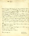 Autograph letter signed to Charles V. Walker