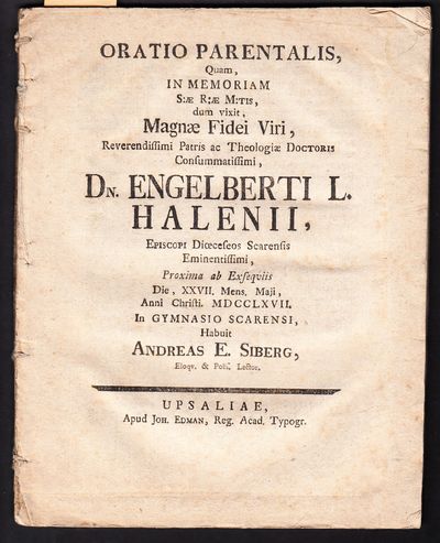 Oratio parentalis, quam, in memoriam ...…
