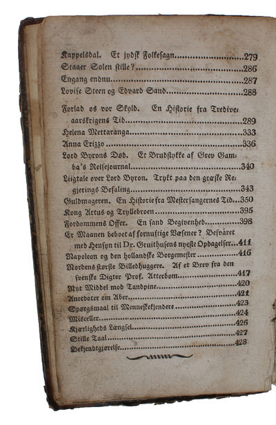 Læsefrugter, samlede paa Literaturens Mark. Otte og tyvende Bind. Aarhus, 1825. (photo 2)