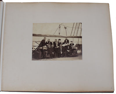 The Tordenskjold-expedition. 71 albumen prints from the 1860'ies to 1873. - [FINE COLLECTION OF EARLY PHOTOGRAPHS FROM EAST-ASIA DOCUMENTING THE LAYDOWN OF THE FIRST TELEGRAPH CABLES IN EAST-ASIA] (photo 12)