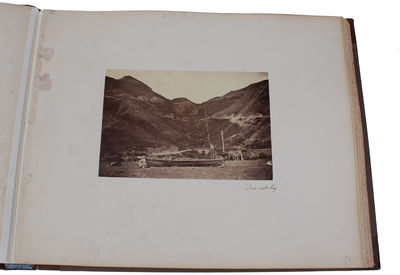 The Tordenskjold-expedition. 71 albumen prints from the 1860'ies to 1873. - [FINE COLLECTION OF EARLY PHOTOGRAPHS FROM EAST-ASIA DOCUMENTING THE LAYDOWN OF THE FIRST TELEGRAPH CABLES IN EAST-ASIA] (photo 14)