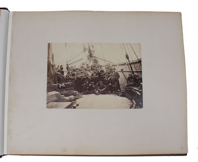 The Tordenskjold-expedition. 71 albumen prints from the 1860'ies to 1873. - [FINE COLLECTION OF EARLY PHOTOGRAPHS FROM EAST-ASIA DOCUMENTING THE LAYDOWN OF THE FIRST TELEGRAPH CABLES IN EAST-ASIA] (photo 10)