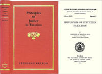 Principles of Justice in Taxation