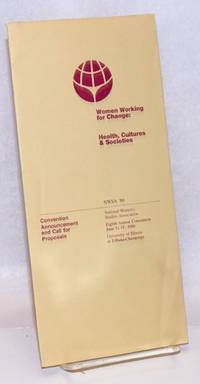 Women Working for Change: Health, Cultures & Societies [brochure]