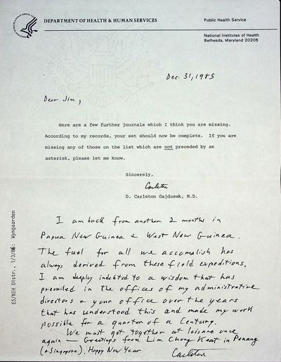 SIGNED. Journal of a Medical and Population Genetic Survey Expedition of the Research Vessel Alpha Helix to the Banks and Torres Islands of the New Hebrides, Southern Islands of the British Solomon Islands Protectorate and Pingelap Atoll, Eastern Caroline Islands, September 8, 1972 to November 26, 1972