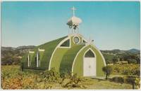 Famous El Carmelo Chapel in the Italian Swiss Colony Vineyards, Asti, California, Postcard