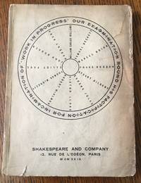 cover of OUR EXAMINATION ROUND HIS FACTIFICATION FOR INCAMINATION OF WORK IN PROGRESS. With letters of protest by G. V. L. Slingsby and Vladimir Dixon