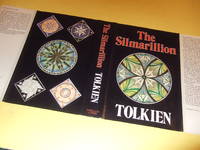 cover of The Silmarillion -by J R R Tolkien ---with Fold Out Map at Rear ( 1st State Dustjacket )( The Lord of the Rings / The Hobbit / Middle Earth related) (includes Family Trees, Index of Names, etc)