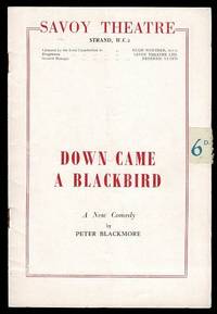 image of Down Came a Blackbird by Peter Blackmore: Savoy Theatre Programme
