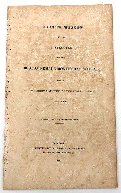 1831 Report of the Boston Female...