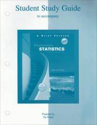 image of Elementary Statistics: A Step by Step Approach (Student Study Guide)