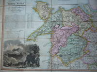 A New Map of North Wales divided Into Its Six Counties or Shires. by DIX, Thomas - 1820