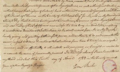 The Very Day He Assumes Office in April 1782, Edmund Burke, Now Paymaster of British Troops in the New World, Reshapes War Provisioning and Makes Plans to Manage Payment and Expenses for the Retreating of the Troops from the New United States Headed Toward Nova Scotia