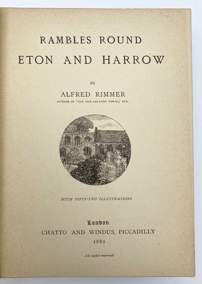 Rambles Round Eton and Harrow