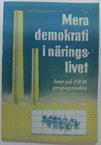 Mera demokrati ii näringslivet. Svar på…