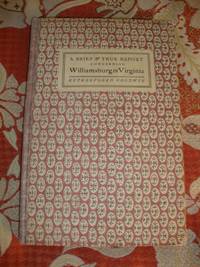 image of A Brief & True Report Concerning Williamsburg in Virginia