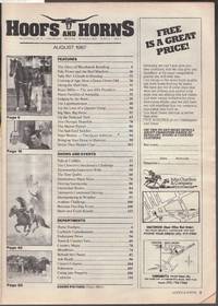 Hoofs and Horns Magazine August 1987