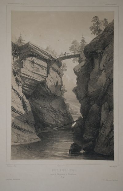 Pont près Lösnes, route de Christiania à…