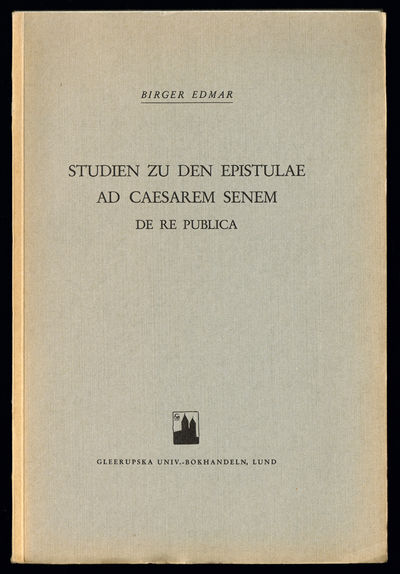 Studien zu den Epistulae ad Caesarem Senem de Re…