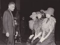 Come and Go [Va et vient] (Original photograph of Samuel Beckett on the set of the 1966 play)