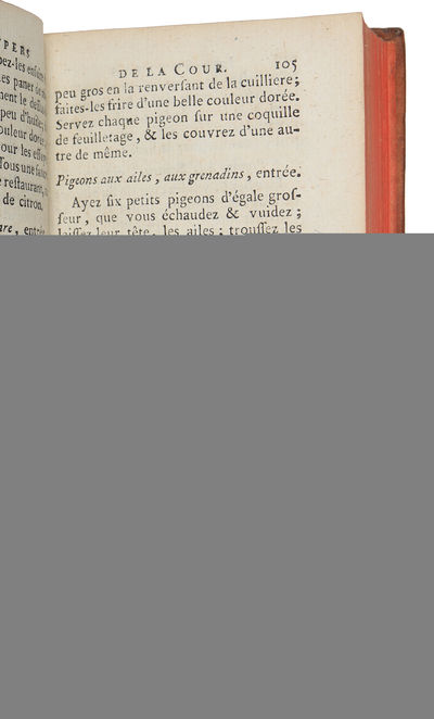 Les Soupers de la Cour ou L'Art de travailler toutes sortes d'alimens. 3 vols. - [ONE OF THE MOST IMPORTANT 18TH CENTURY FRENCH WORKS ON GASTRONOMY] (photo 4)