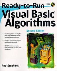 Ready-To-Run Visual Basicalgorithms [With CDROM]