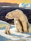 A Family of Polar Bears.