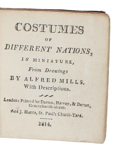 Costumes of different Nations, in Miniatures,…