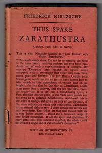 Thus Spake Zarathustra: A Book for All and None