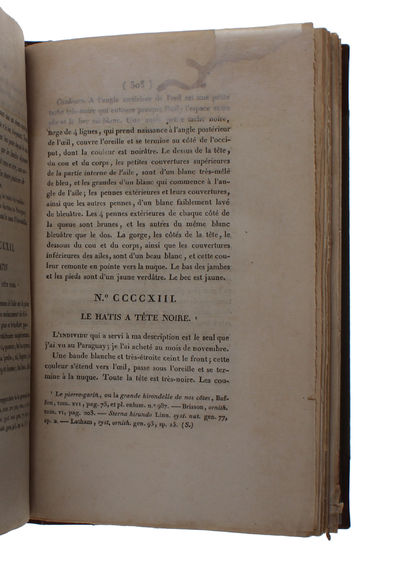 Voyages dans l'Amérique Méridionale, par Don Félix De Azara, Commissaire Et Commandant Des Limites Espagnoles Dans Le Paraguay, depuis 1781 jusqu'en 1801. - [MAIN WORK ON THE RIO DE LA PLATA-REGION] (photo 13)