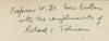 The Theory of Relativity in Motion [Inscribed to William Duncan Macmillan]