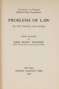 Problems of Law. Its Past, Present, and Future