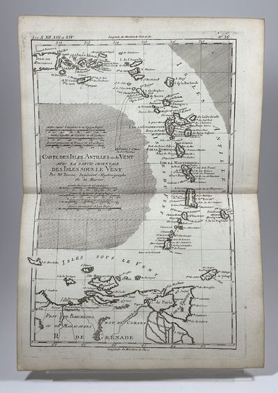Carte des Isles Antilles ou du Vent avec la…