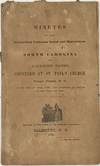 Minutes of the Evangelical Lutheran Synod and Ministerium of North Carolina and Adjacent Parts, Convened at St. Paul's Church, Orange County, N.C., on the 20th of April, 1839, and Continued Its Sessions on the 22nd an 23rd