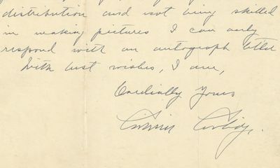 Calvin Coolidge Sends an Autograph to a Collector