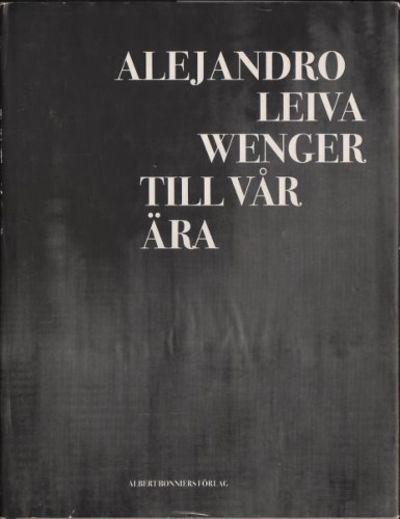 TILL VÅR ÄRA.