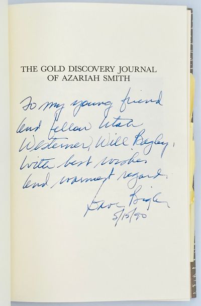 The Gold Discovery Journal of Azariah Smith