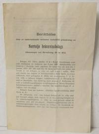 Berättelse över av undertecknade revisorer…